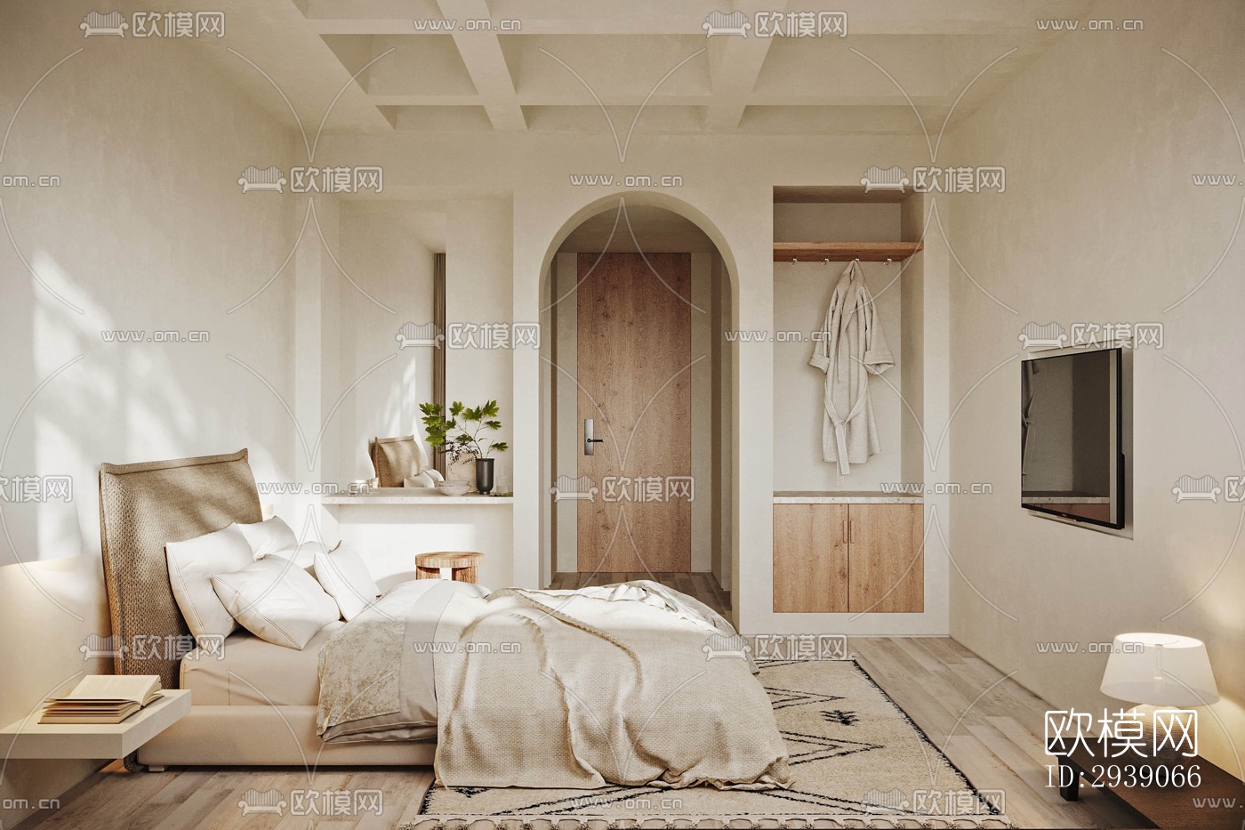 侘寂酒店民宿效果图下载（渲染图17）