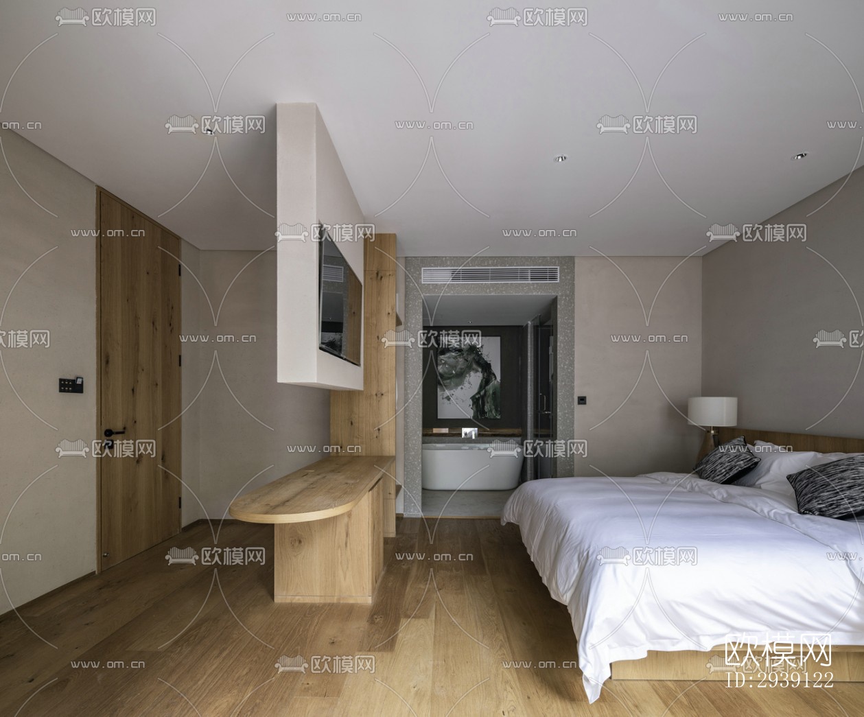 北欧酒店民宿效果图下载（渲染图14）