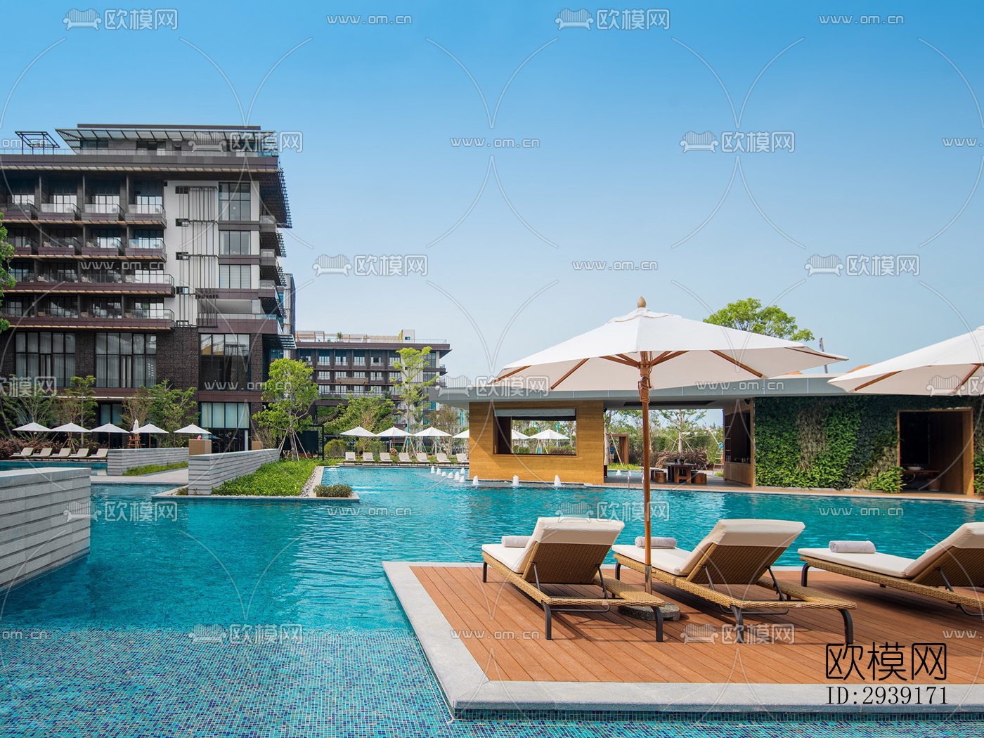 北欧酒店民宿效果图下载（渲染图6）