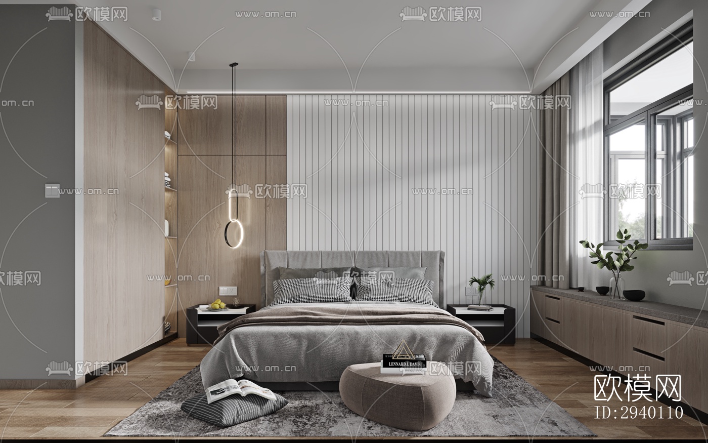 北欧平层效果图下载（渲染图14）