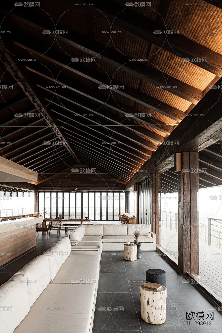 北欧酒店民宿效果图下载（渲染图4）