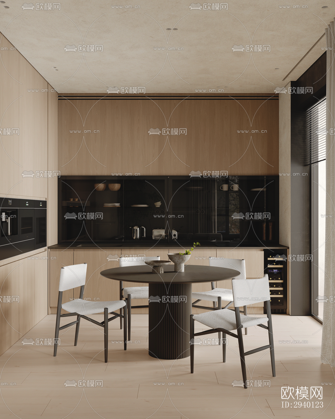 北欧平层效果图下载（渲染图11）