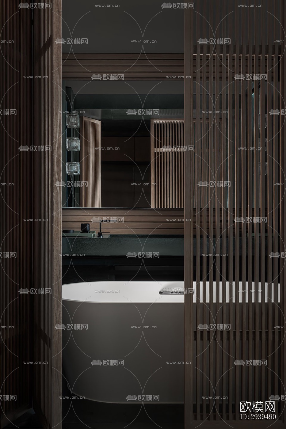 现代酒店民宿效果图下载（渲染图18）