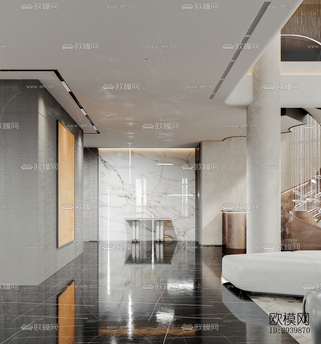 现代别墅效果图下载（渲染图16）