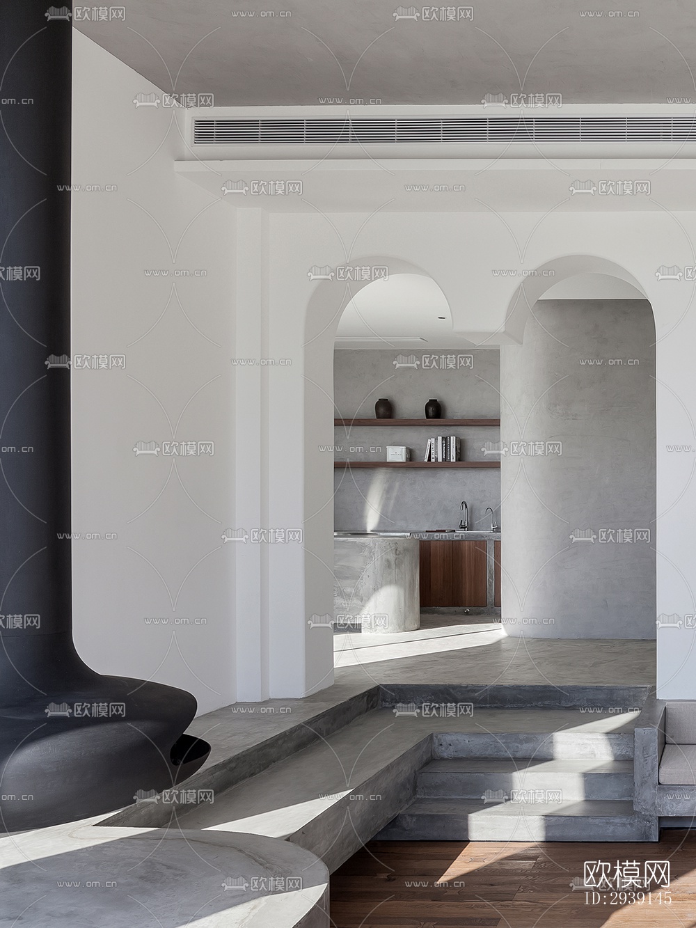 北欧酒店民宿效果图下载（渲染图6）