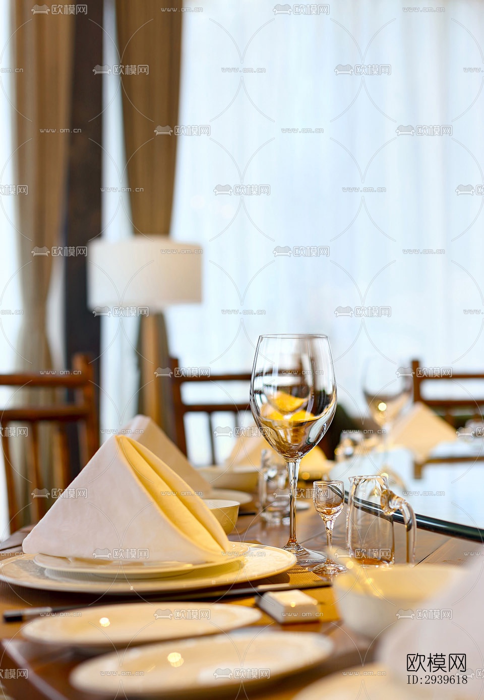 美式酒店民宿效果图下载（渲染图8）