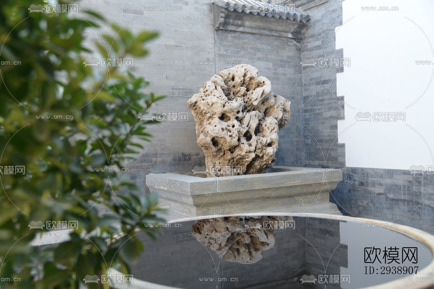 中式酒店民宿效果图下载（渲染图3）