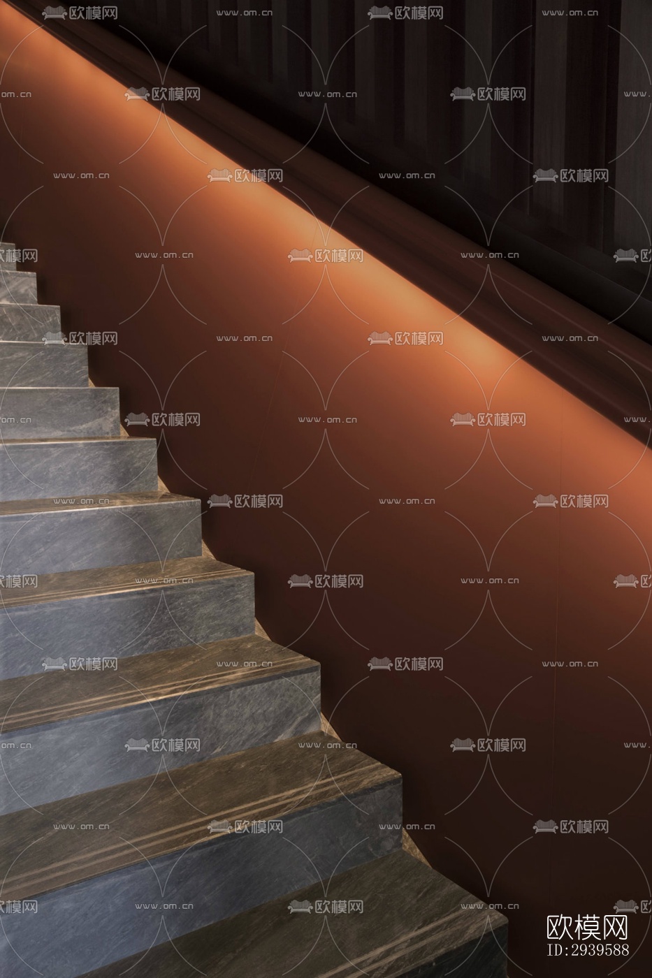 现代酒店民宿效果图下载（渲染图4）