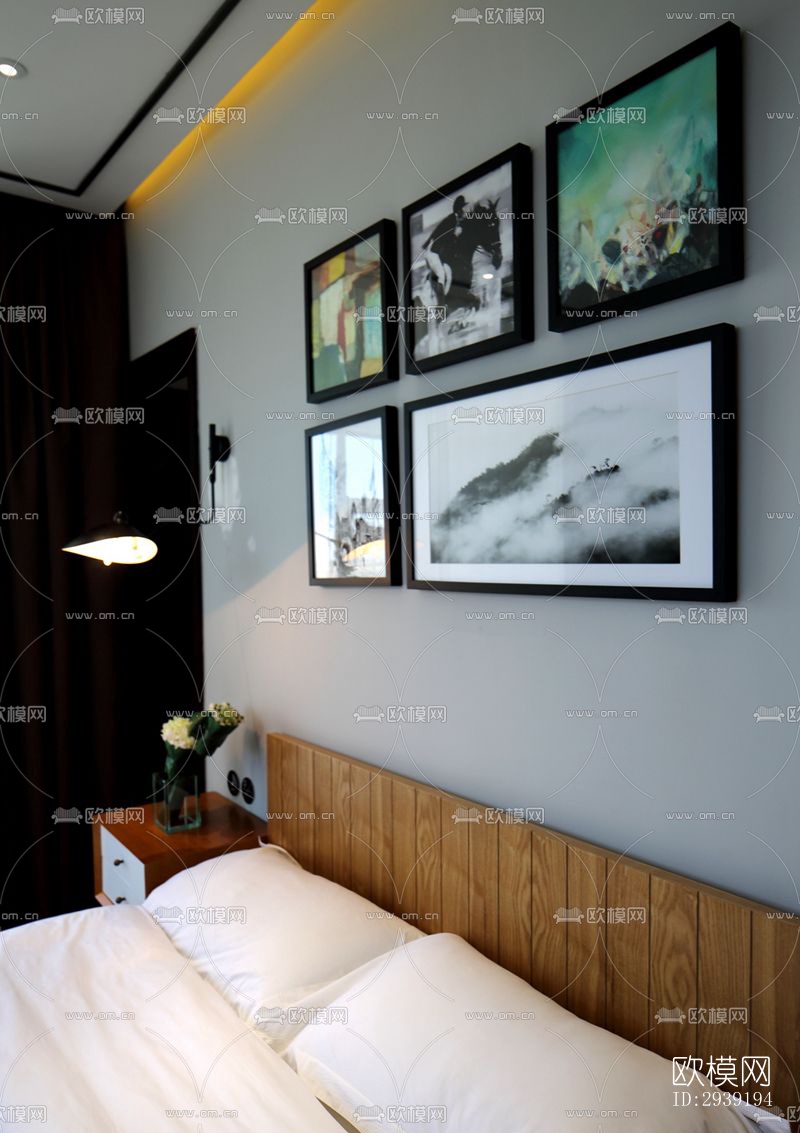 后现代酒店民宿效果图下载（渲染图13）