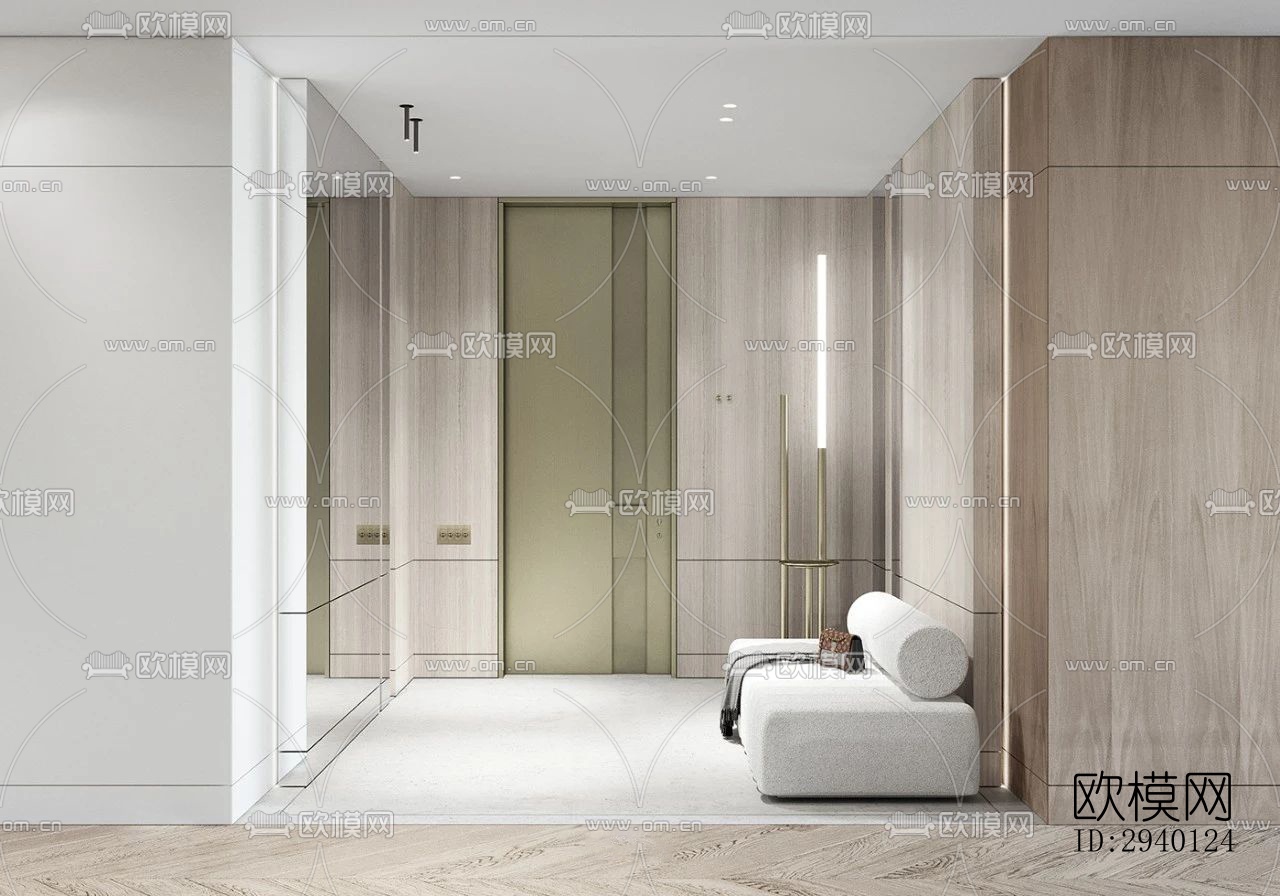 北欧平层效果图下载（渲染图7）