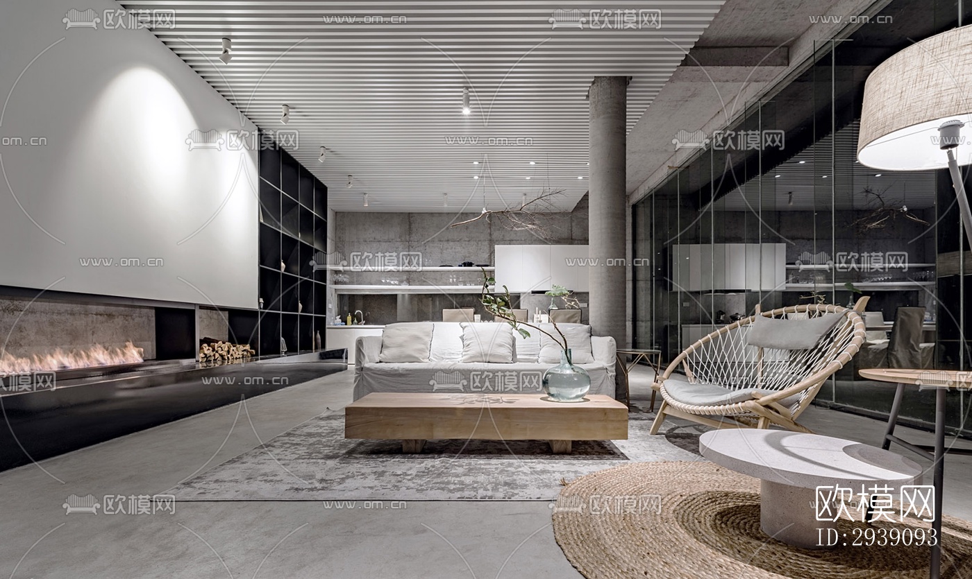 北欧酒店民宿效果图下载（渲染图6）