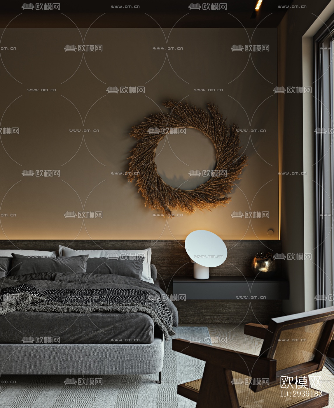 北欧酒店民宿效果图下载（渲染图11）