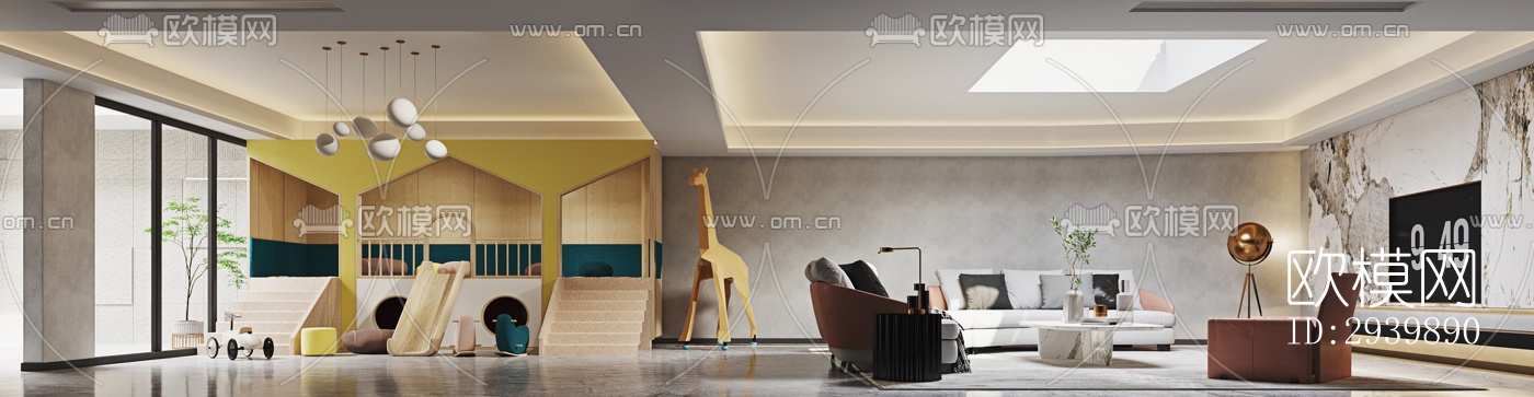 现代别墅效果图下载（渲染图19）