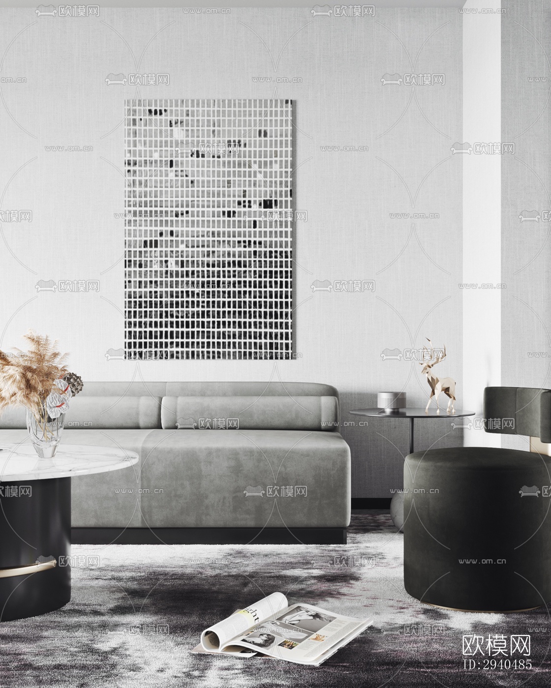 高级灰平层效果图下载（渲染图3）