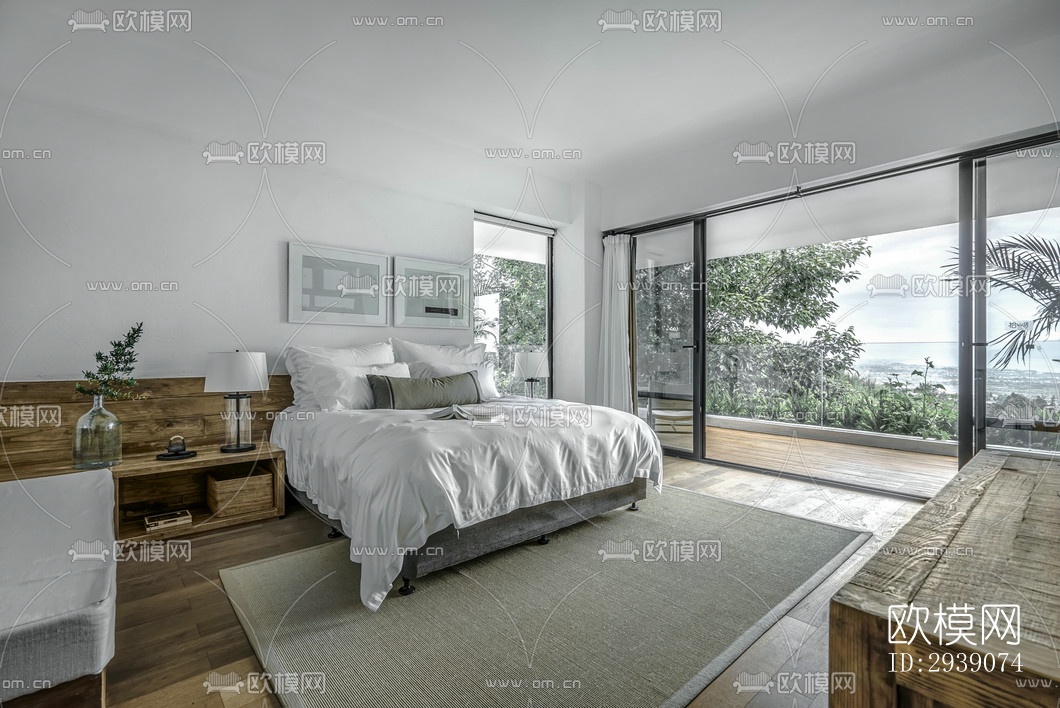 北欧酒店民宿效果图下载（渲染图3）