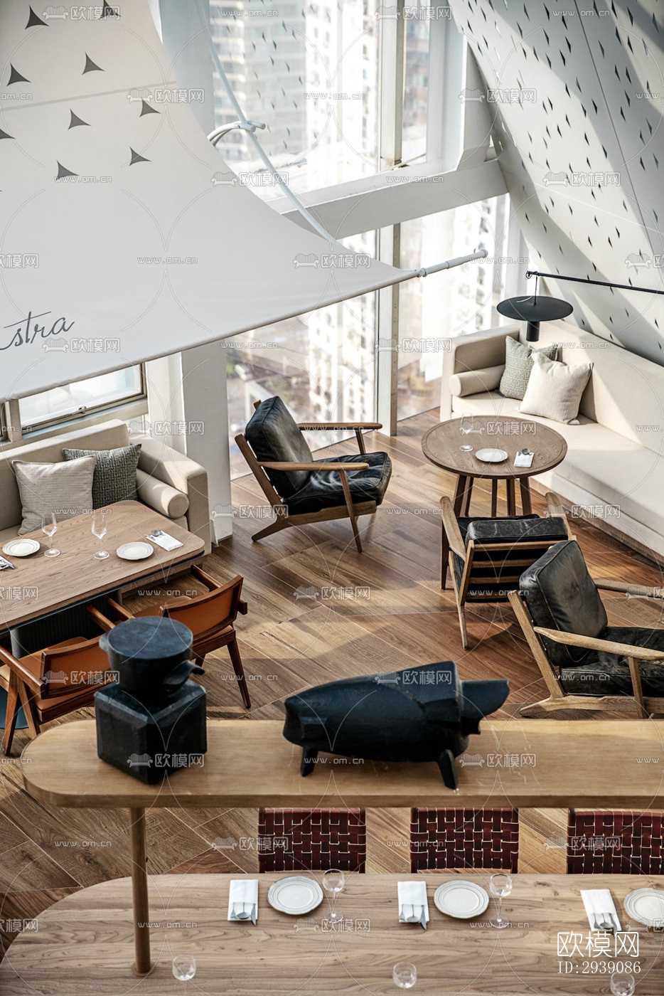 北欧酒店民宿效果图下载（渲染图6）