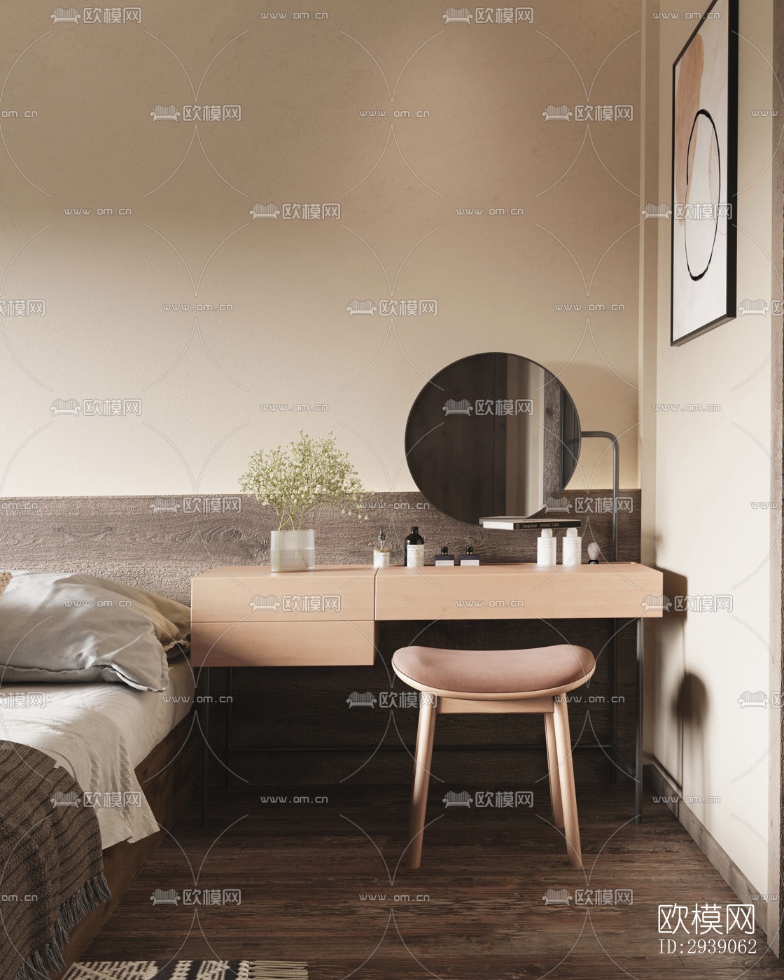 侘寂酒店民宿效果图下载（渲染图8）