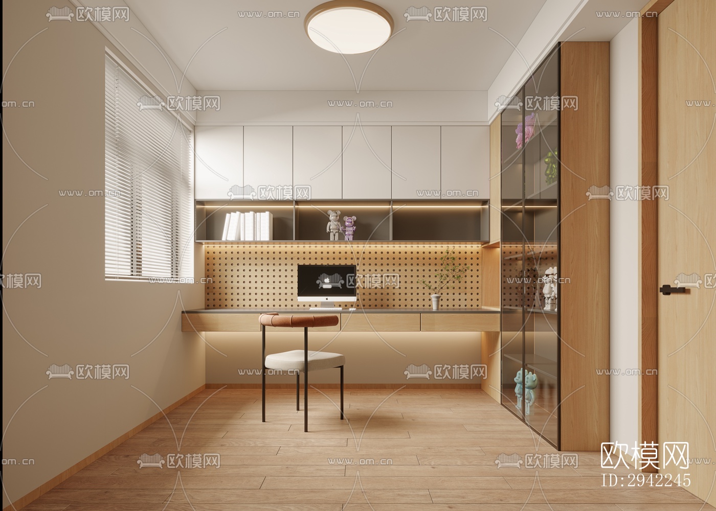 北欧复式效果图下载（渲染图11）