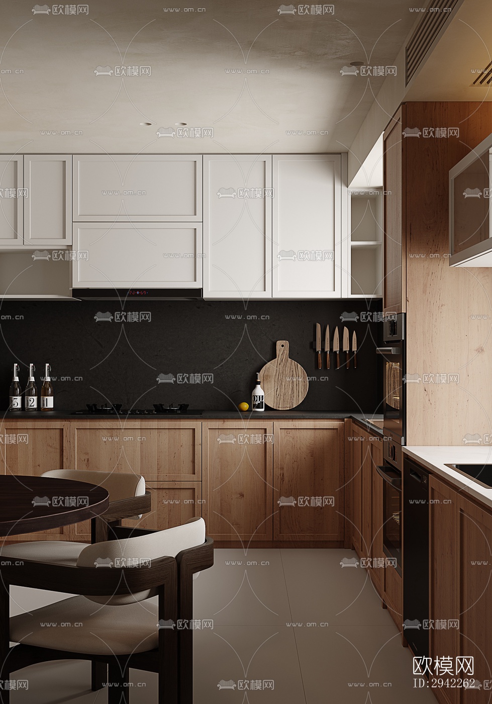 北欧平层效果图下载（渲染图10）