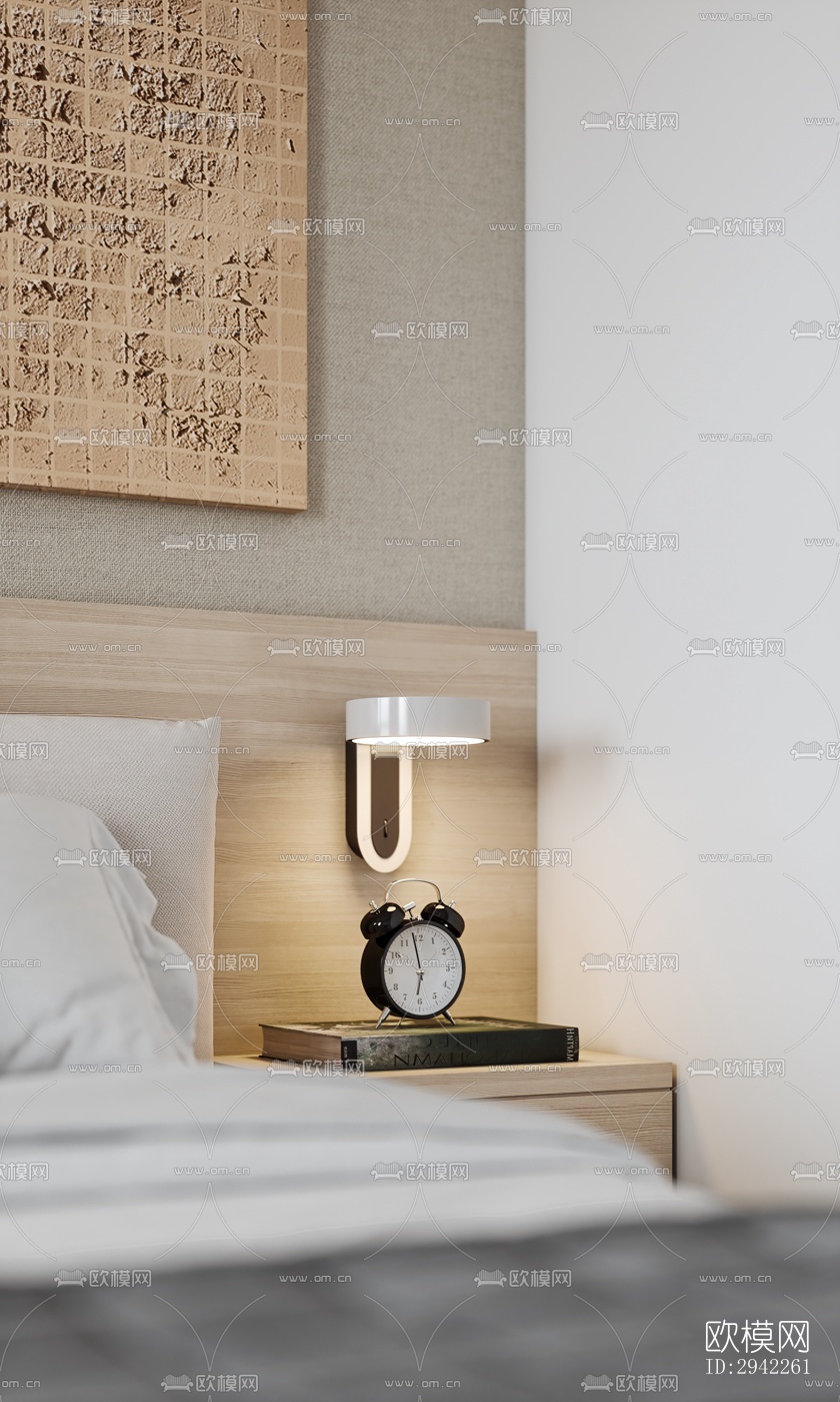 北欧平层效果图下载（渲染图1）