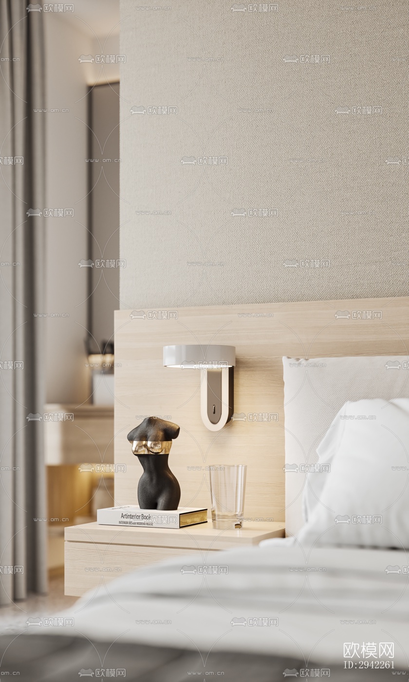 北欧平层效果图下载（渲染图6）