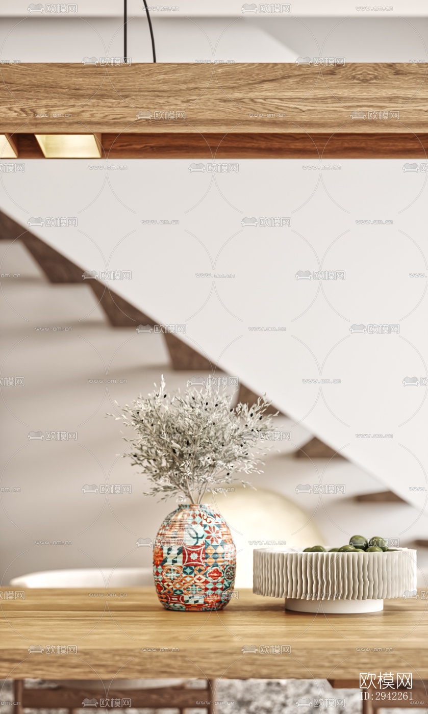 北欧平层效果图下载（渲染图3）