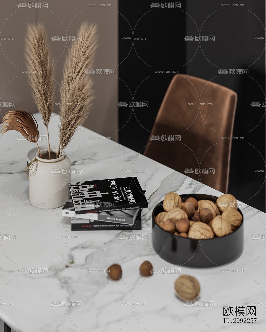 现代平层效果图下载（渲染图11）