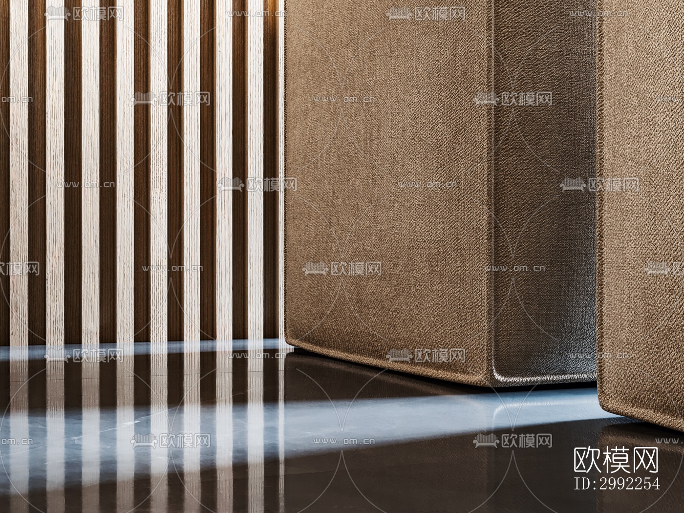 现代平层效果图下载（渲染图4）