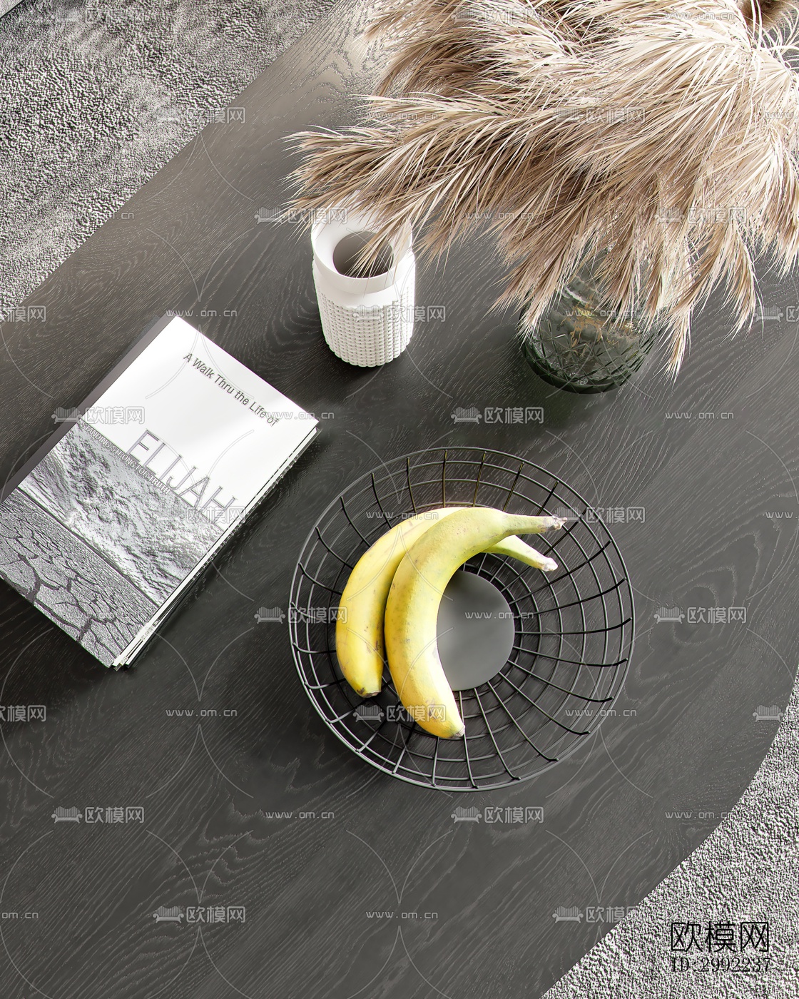 现代平层效果图下载（渲染图4）