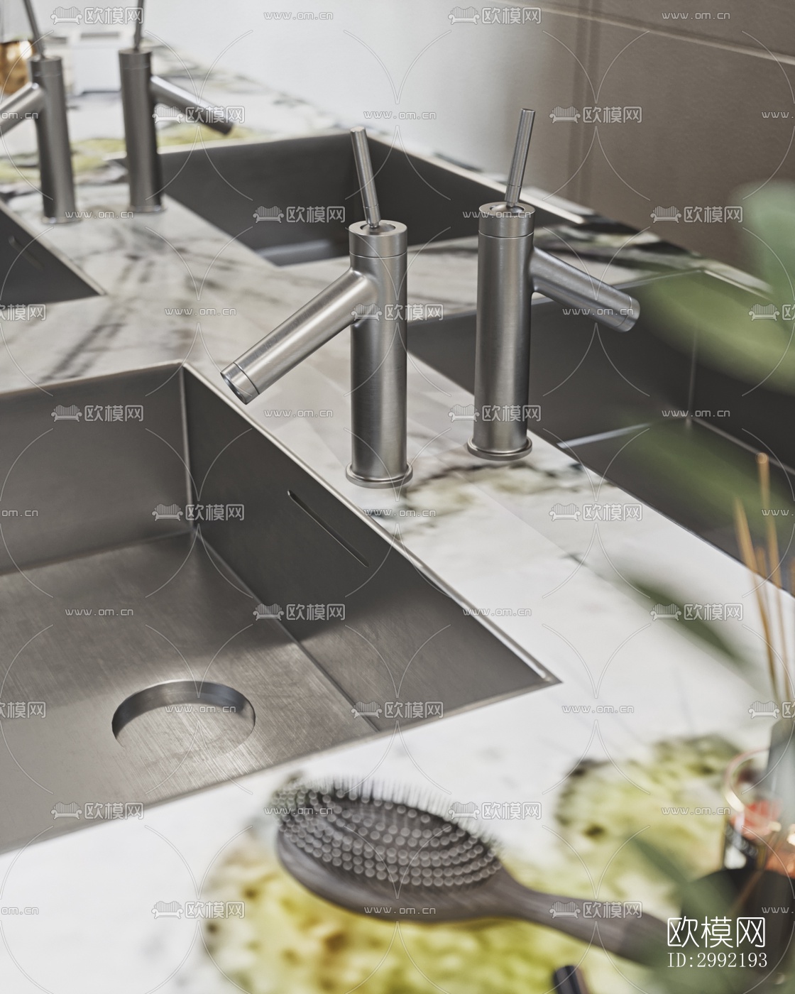 现代平层效果图下载（渲染图15）