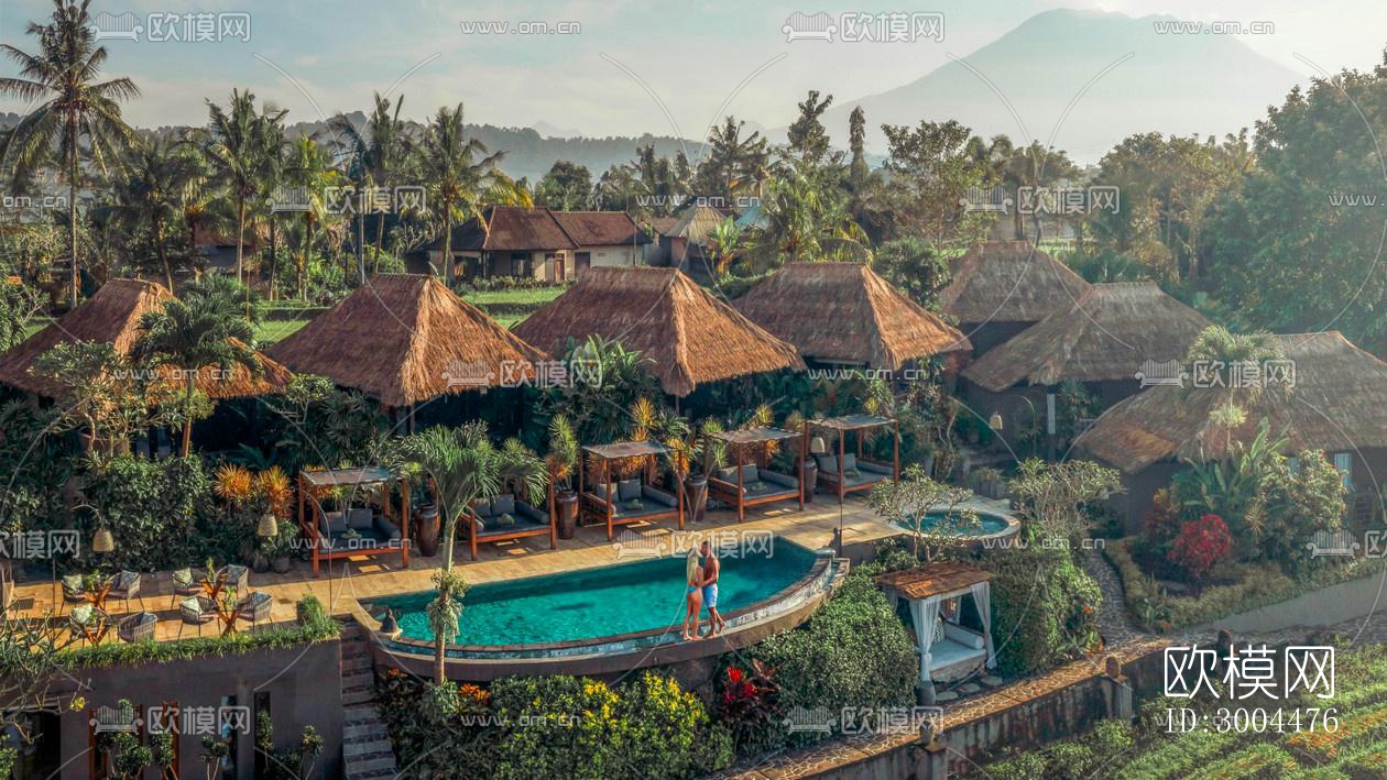 东南亚酒店民宿效果图下载（渲染图10）