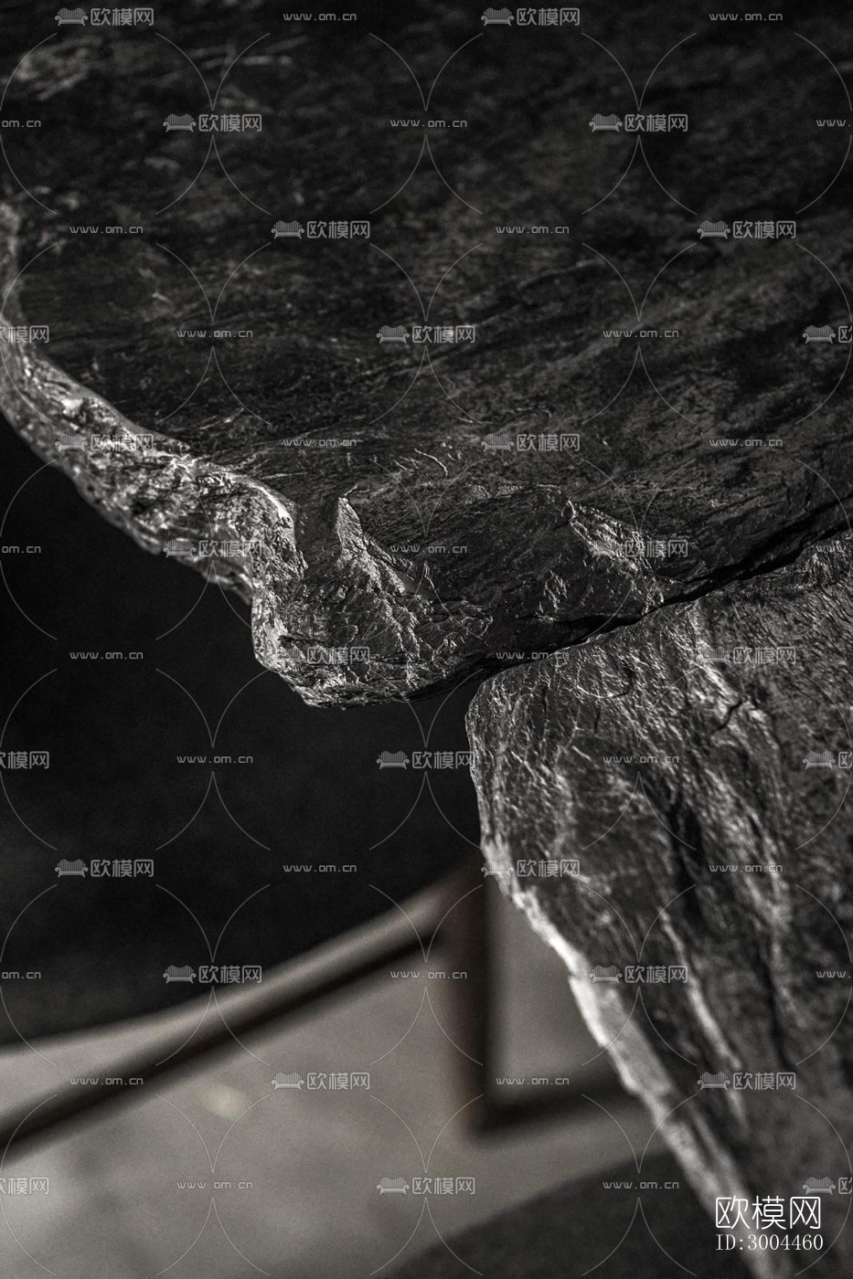 高级灰西餐厅效果图下载（渲染图7）