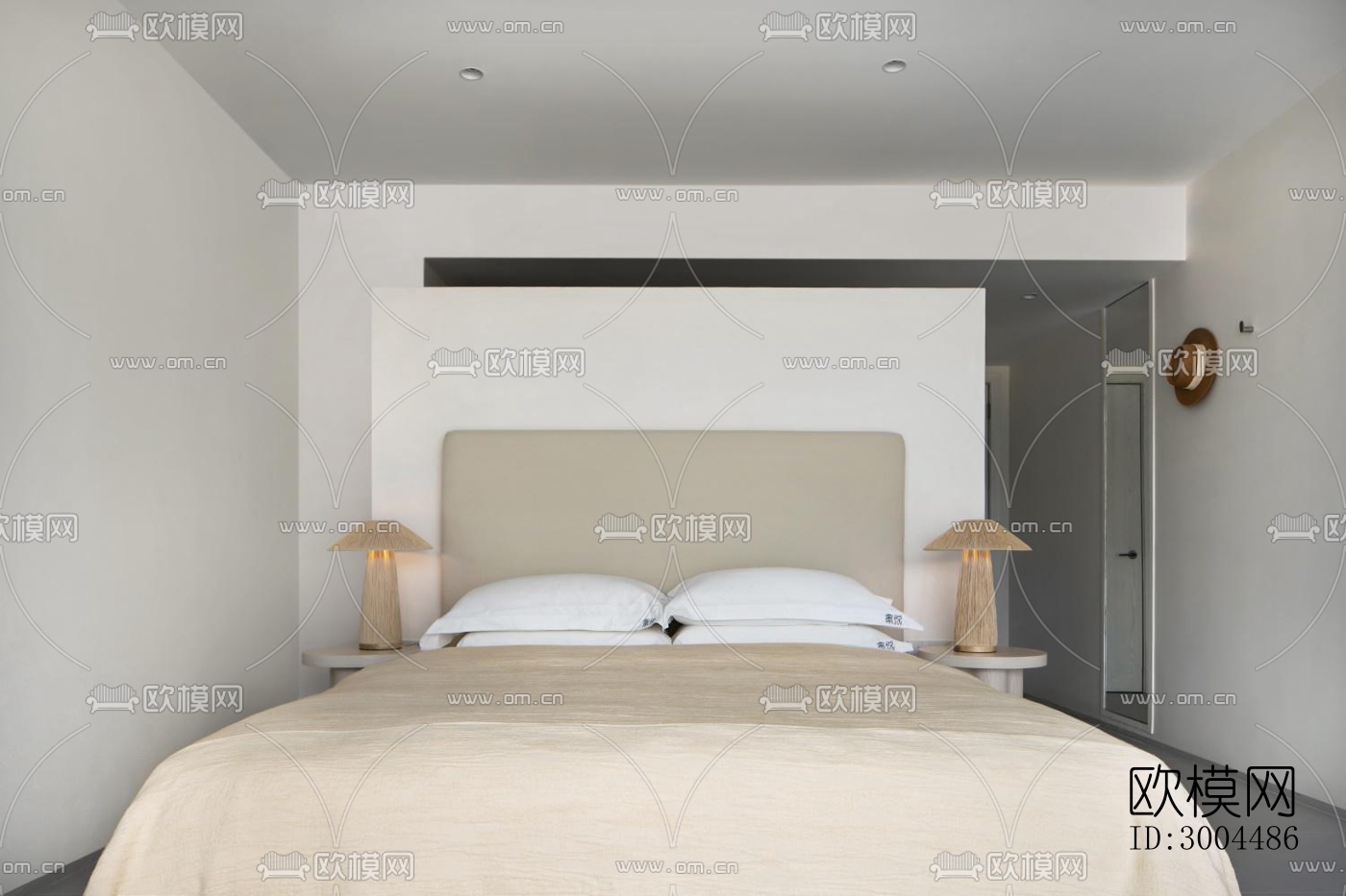 现代酒店民宿效果图下载（渲染图11）