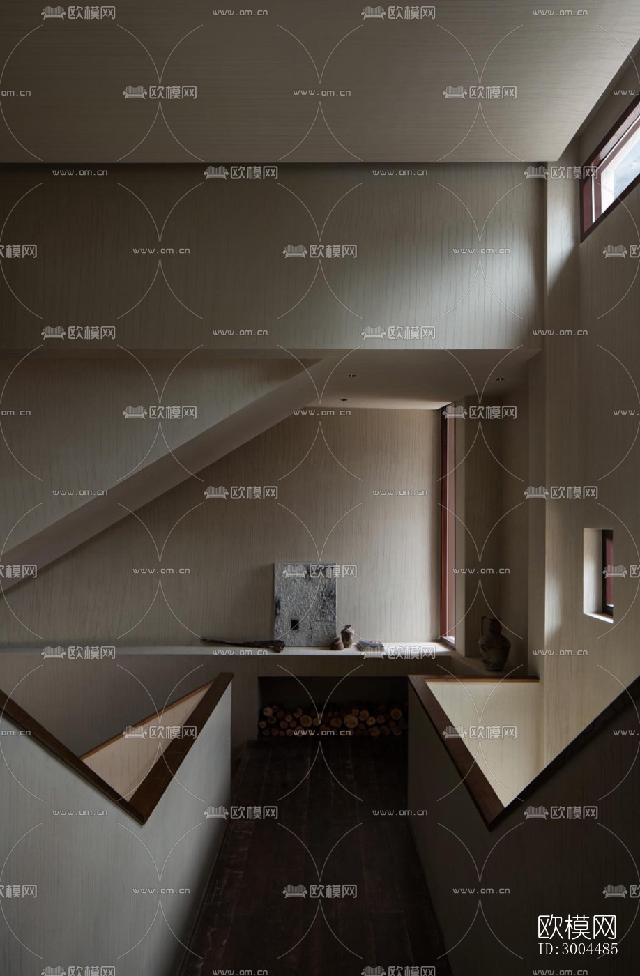 现代酒店民宿效果图下载（渲染图13）