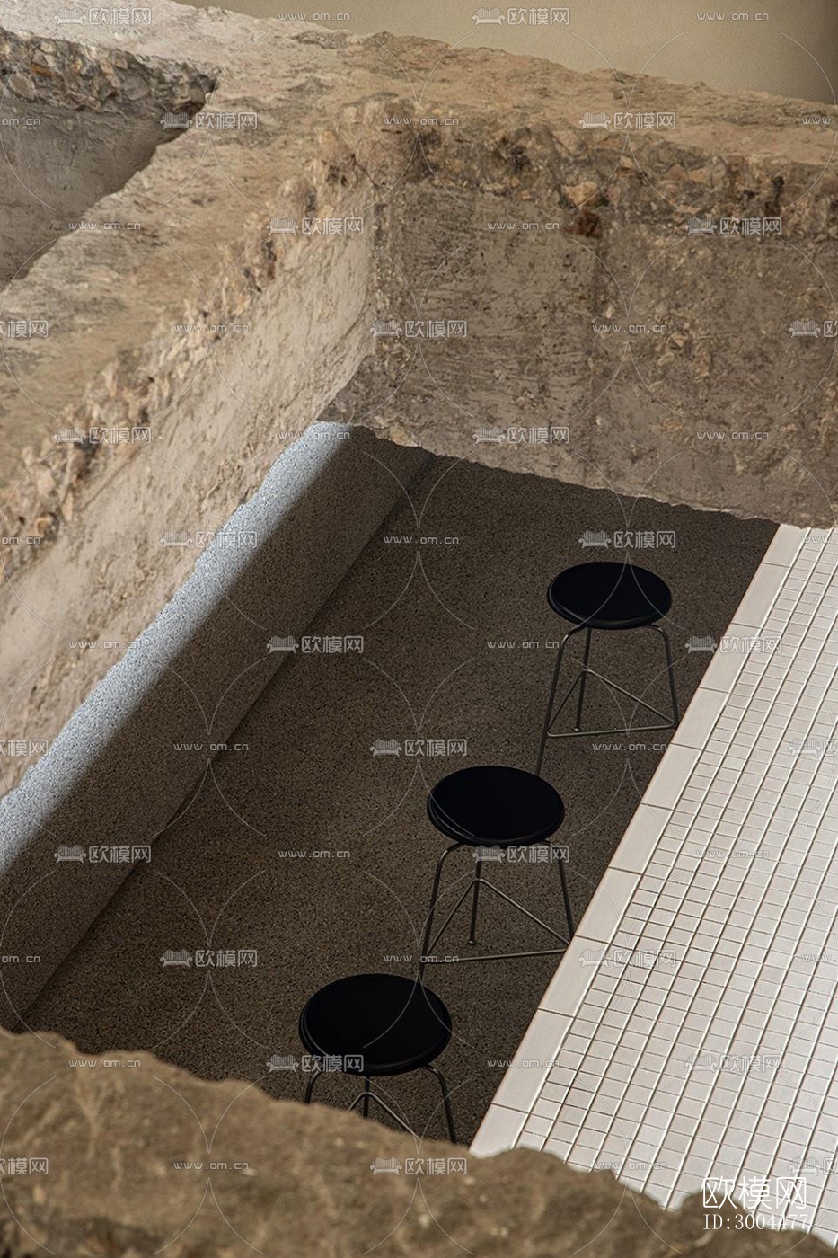 侘寂酒店民宿效果图下载（渲染图16）