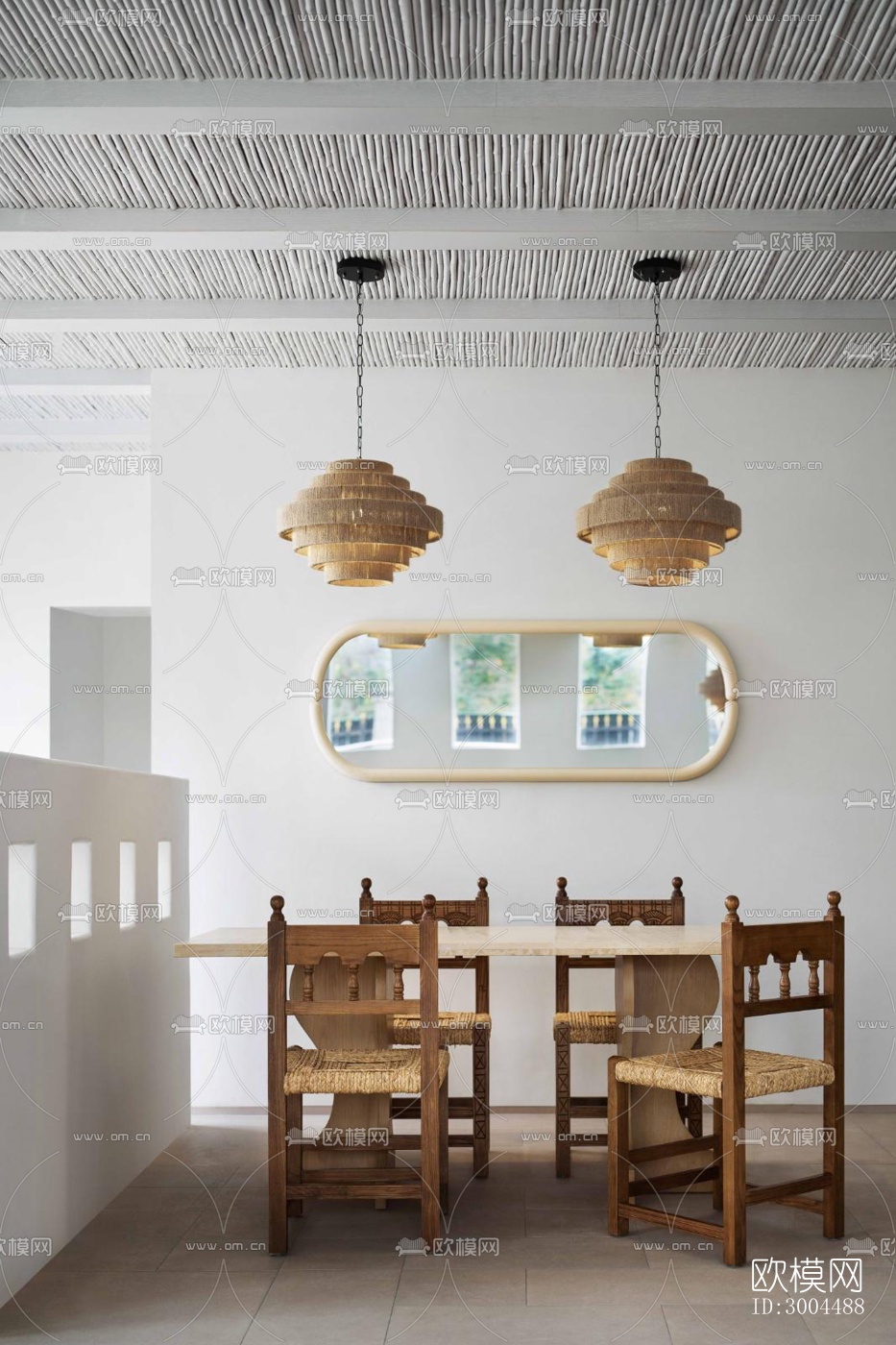 现代酒店民宿效果图下载（渲染图11）