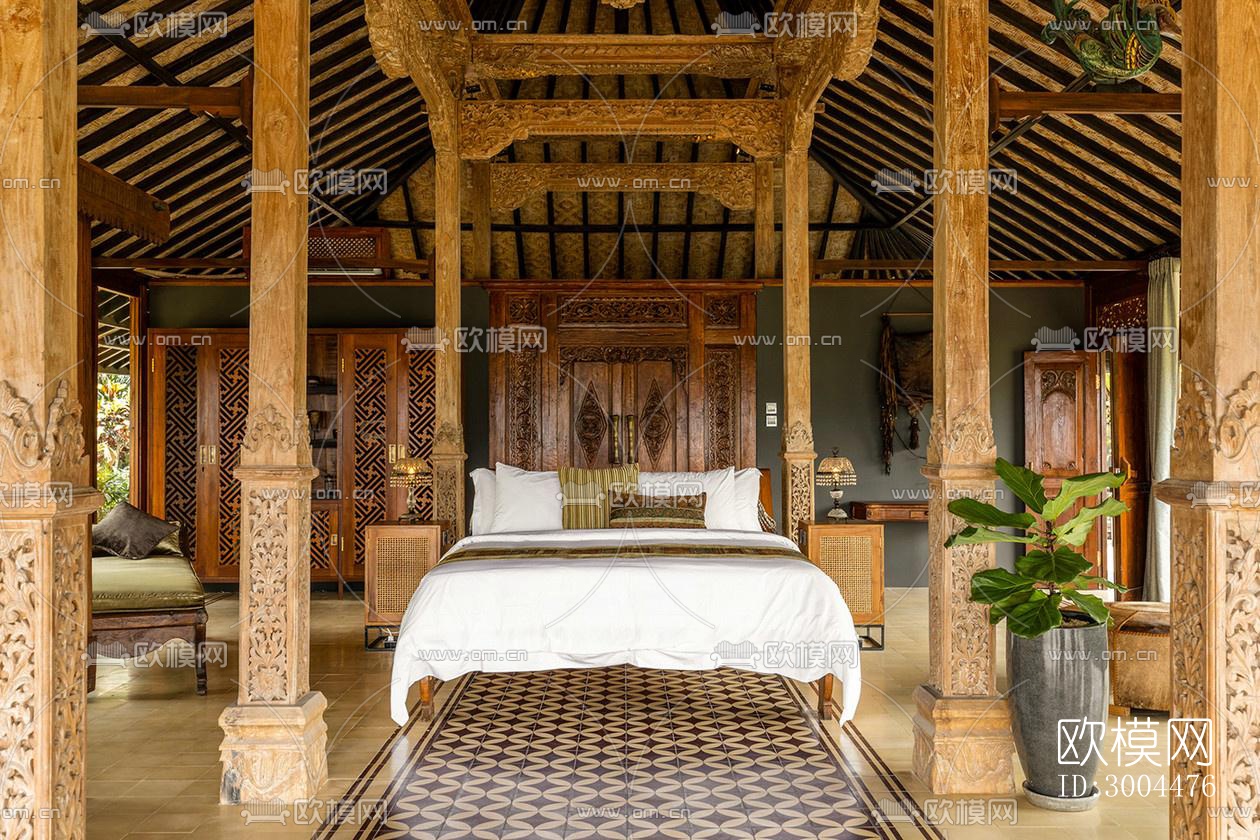 东南亚酒店民宿效果图下载（渲染图8）