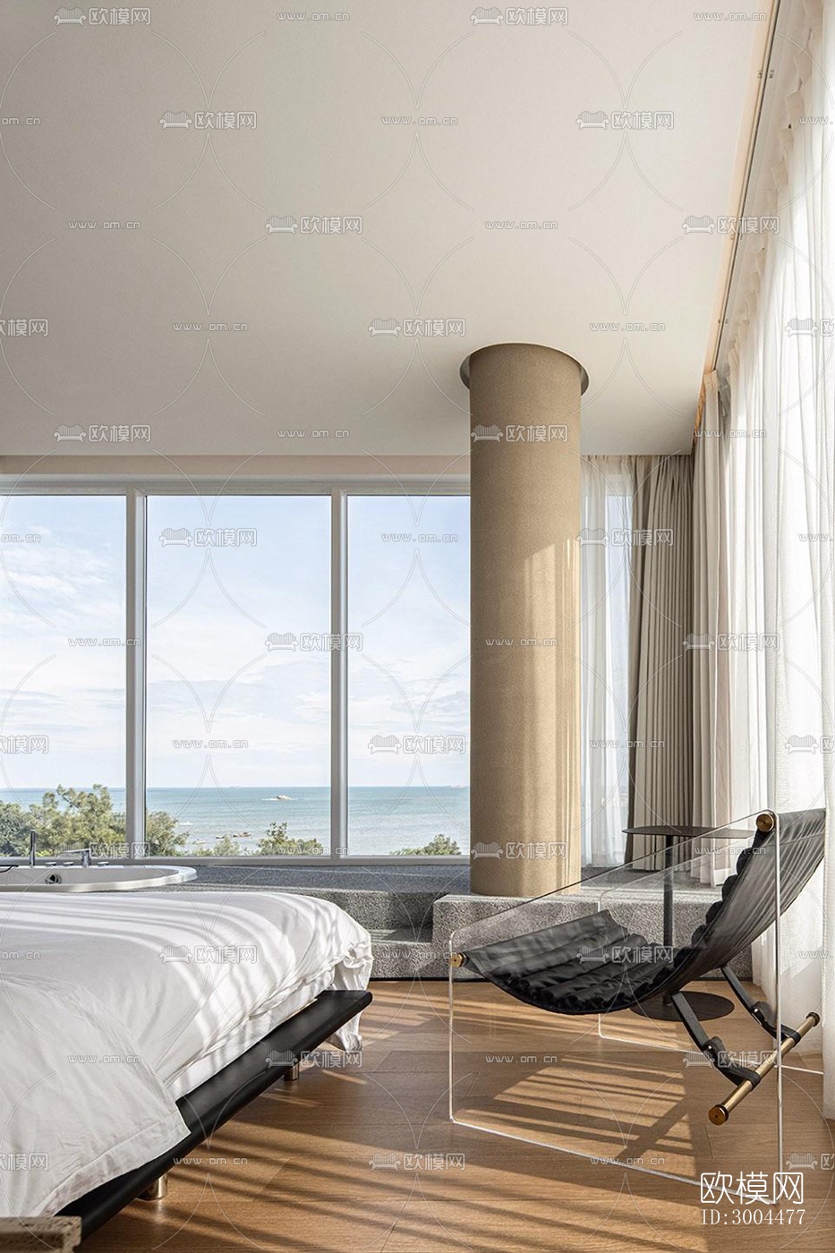 侘寂酒店民宿效果图下载（渲染图6）