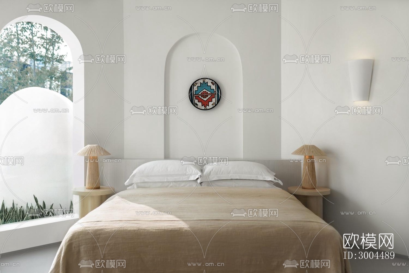 现代酒店民宿效果图下载（渲染图1）