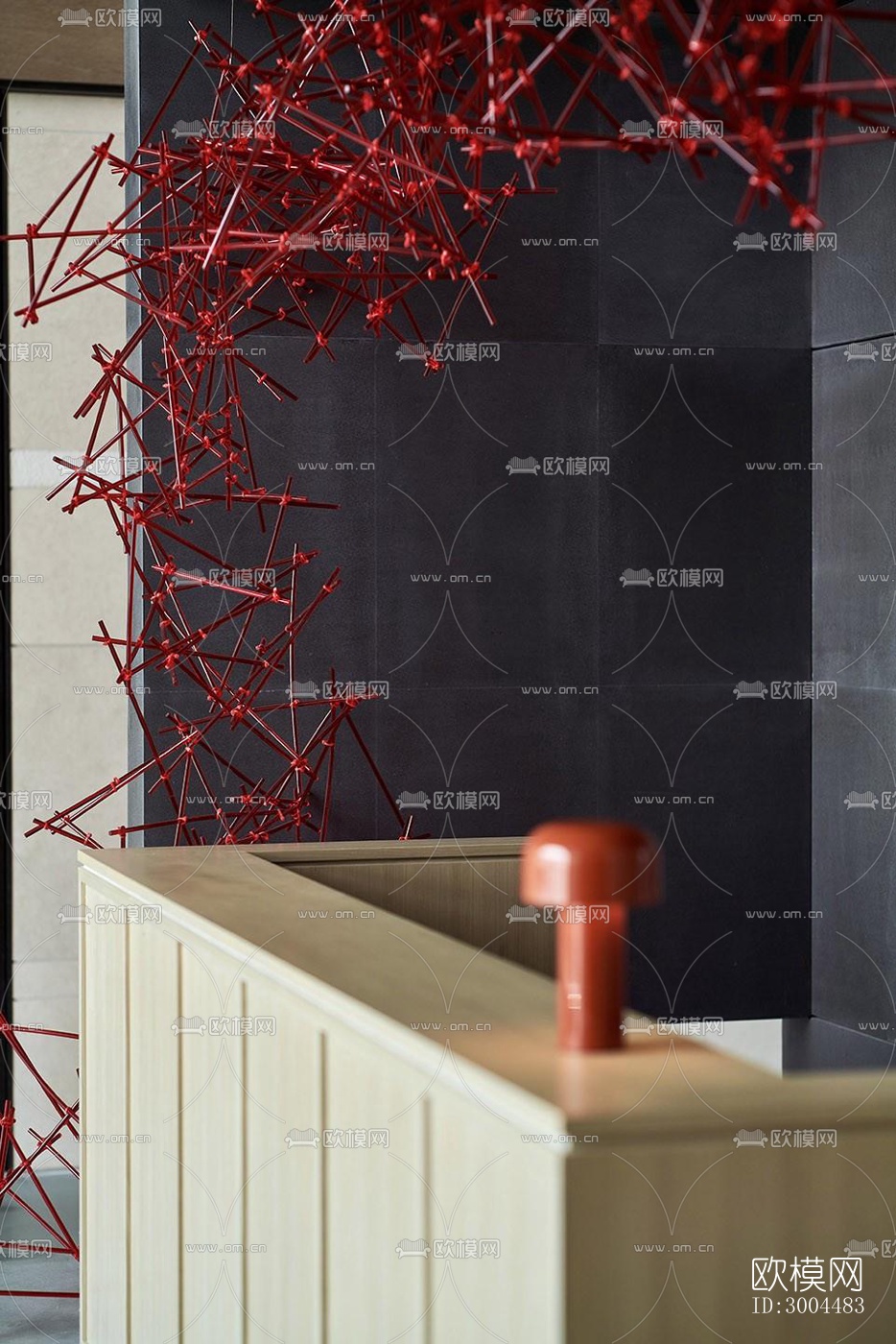 现代酒店民宿效果图下载（渲染图9）