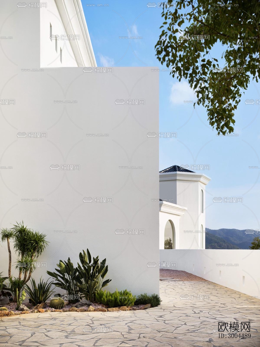 现代酒店民宿效果图下载（渲染图8）