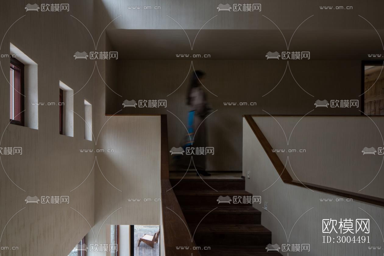 现代酒店民宿效果图下载（渲染图18）