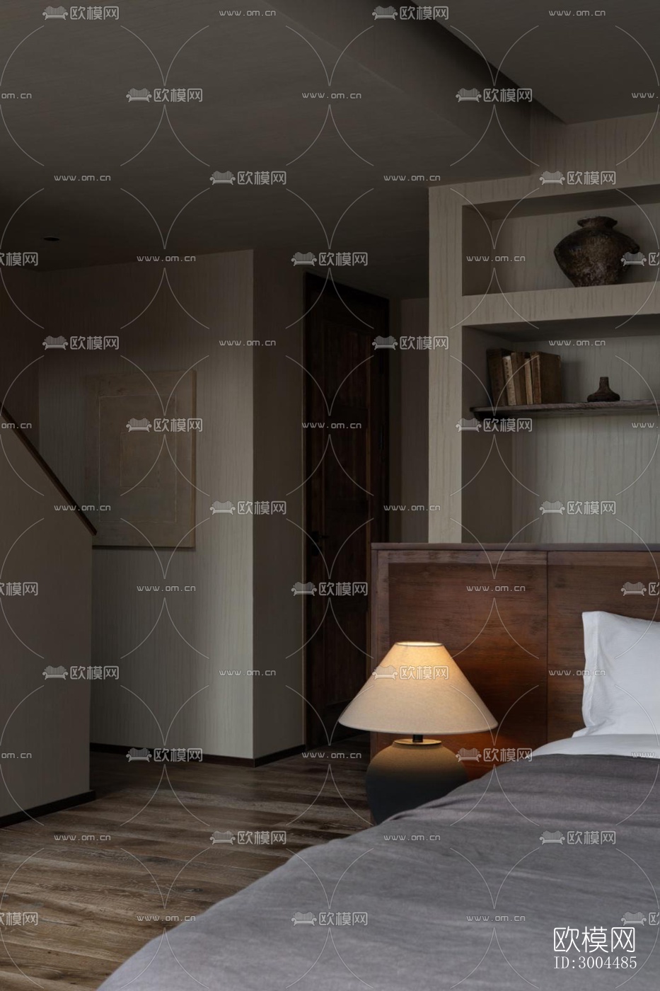 现代酒店民宿效果图下载（渲染图7）