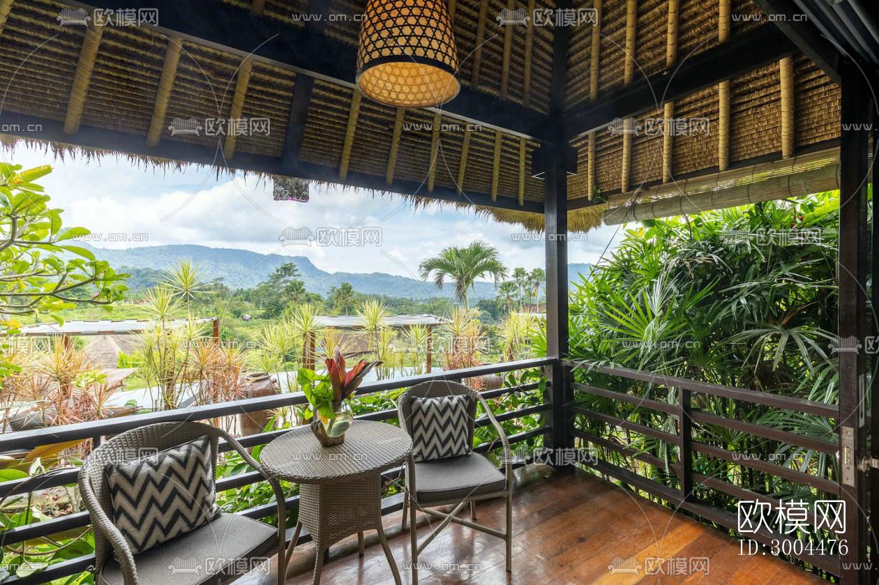 东南亚酒店民宿效果图下载（渲染图4）