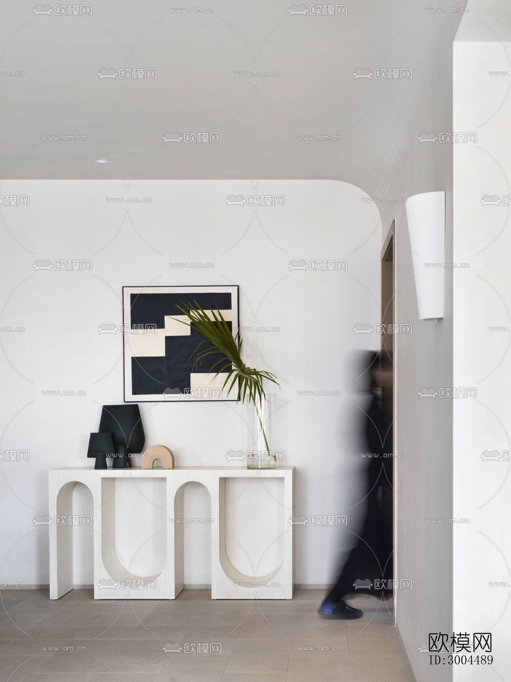 现代酒店民宿效果图下载（渲染图12）