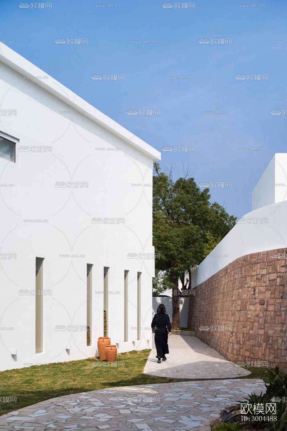 现代酒店民宿效果图下载（渲染图5）