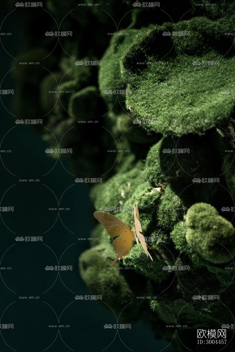 高级灰西餐厅效果图下载（渲染图14）