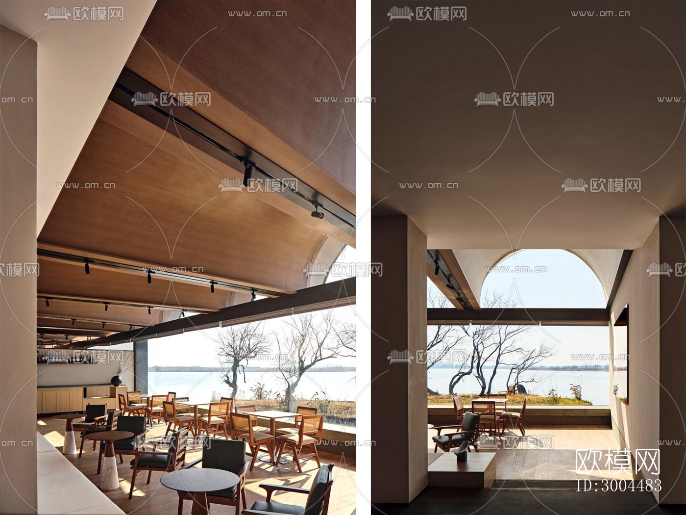 现代酒店民宿效果图下载（渲染图12）