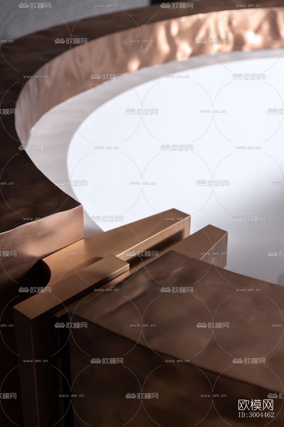 高级灰西餐厅效果图下载（渲染图3）