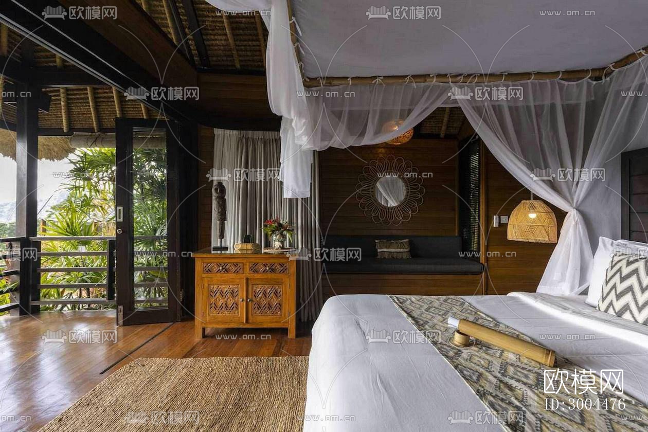东南亚酒店民宿效果图下载（渲染图11）